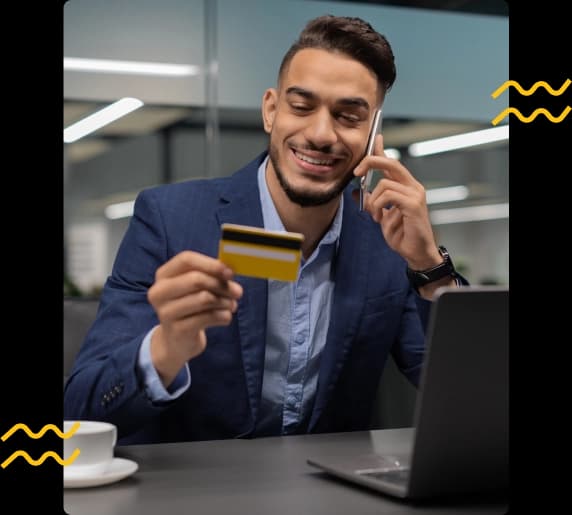 Cliente PixCard utilizando o cartão